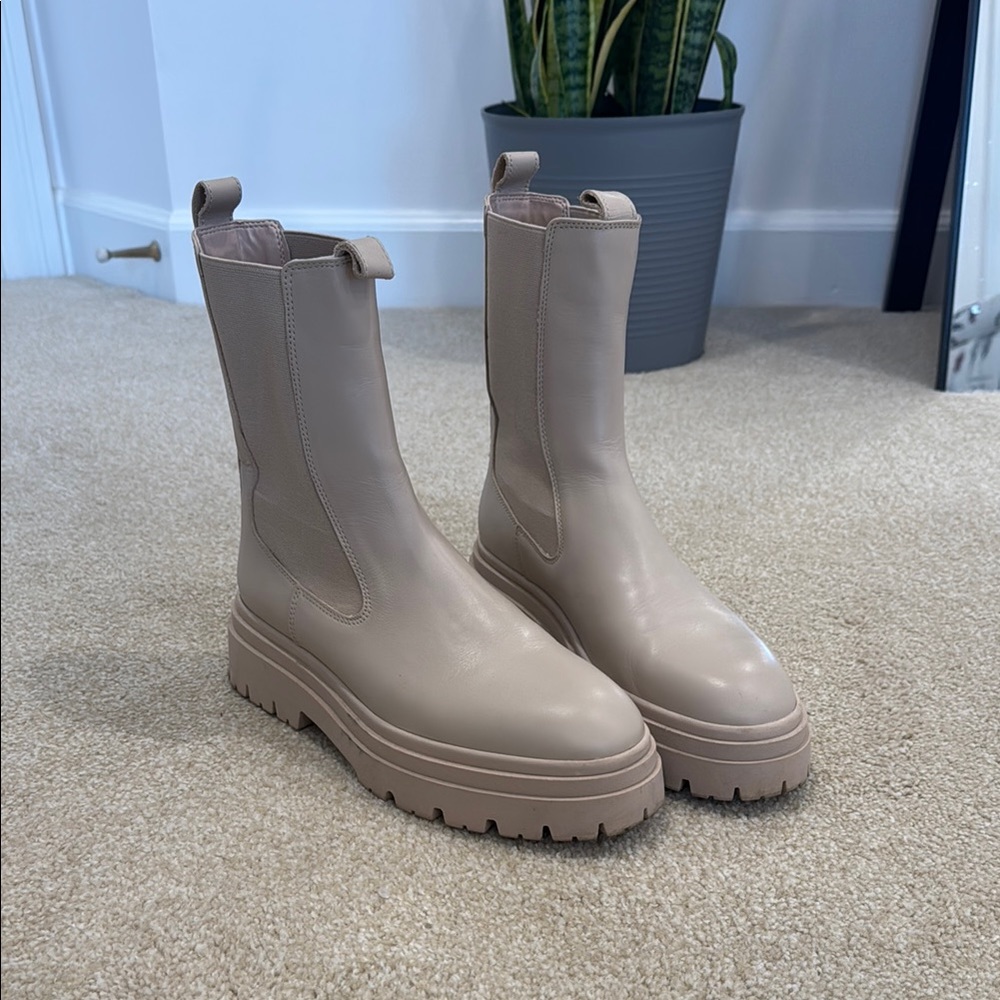 Zara Chunky Chelsea Boots